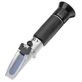 img 3 attached to Optimized Salinity Refractometer with 0~28% Scale Range for Measuring Sodium Chloride Content in Brine, Seawater, and Industry. Ideal Salinometer for Food with Automatic Temperature Compensation (ATC)