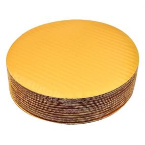 img 3 attached to Gold Round Coated Cakeboard Ct