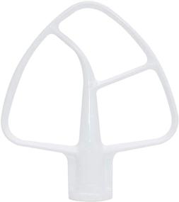 img 4 attached to 🍳 KitchenAid Mixer K45B Flat Beater Replacement | Coated Paddle Beater W10672617 WPW10672617 Compatible with Whirlpool Models KSM45, KSM75, KSM88, KSM90, KSM100, KSM110, KSM120, KSM150, KSM160, KSM180