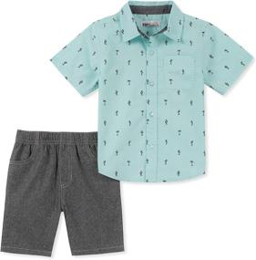 img 1 attached to Kids Headquarters Little Pieces Shorts Boys' Clothing via Clothing Sets