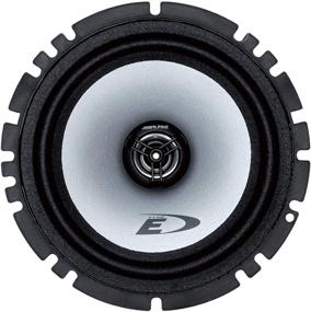 img 3 attached to 🔊 Alpine SXE-1725S 80W 6.5-inch 2-Way Type-E Coaxial Speakers with Mylar-Titanium Tweeters in Black