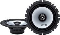 🔊 alpine sxe-1725s 80w 6.5-inch 2-way type-e coaxial speakers with mylar-titanium tweeters in black logo