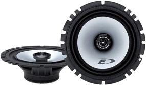 img 4 attached to 🔊 Alpine SXE-1725S 80W 6.5-inch 2-Way Type-E Coaxial Speakers with Mylar-Titanium Tweeters in Black