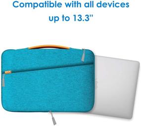 img 3 attached to JETech 13 3 Inch Waterproof Portable Compatible Laptop Accessories