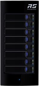 img 2 attached to 💾 Highpoint RocketStor 6418S: Efficient 8-Bay Tower Enclosure for 6Gb/s SAS/SATA Drives