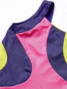 img 1 attached to 🤸 Girls' Big Gymnastics Tank Top by Freestyle x Danskin