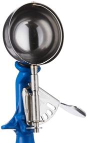 img 1 attached to 🧊 2 oz Vollrath Stainless Steel Disher - Size 16, Dark Blue