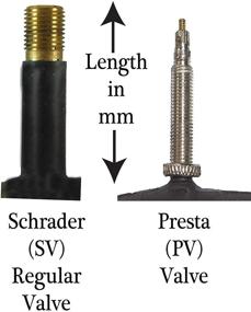 img 1 attached to 🚲 27.5x2.10-2.35 Tube with Select Valve Type & Length - Ideal for 27.5" Mountain Bikes & Same Sized Bicycles - MTB MTN Style
