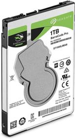img 2 attached to 💾 Seagate Barracuda Pro 1TB Internal Hard Drive - High-Performance SATA HDD with 7200RPM, 6Gb/s, 128MB Cache, and 2.5-Inch Size (ST1000LM049)