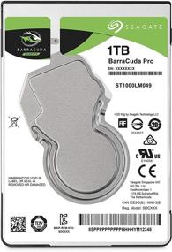 img 4 attached to Жесткий диск Seagate Barracuda Pro 1TB - внутренний HDD высокой производительности SATA с частотой вращения 7200 об/мин, скоростью передачи данных 6 Гб/с, кэш-памятью 128 МБ и размером 2,5 дюйма (ST1000LM049)