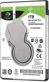 img 3 attached to Жесткий диск Seagate Barracuda Pro 1TB - внутренний HDD высокой производительности SATA с частотой вращения 7200 об/мин, скоростью передачи данных 6 Гб/с, кэш-памятью 128 МБ и размером 2,5 дюйма (ST1000LM049)