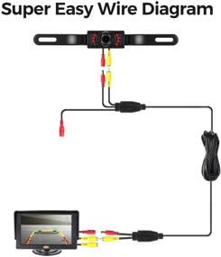 img 2 attached to Highly Efficient Backup Camera Extension Cable – Share Power & RCA Video, 10M/30FT (C004-10M/30FT)