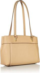 img 1 attached to Calvin Klein Saffiano Compartment Shoulder Women's Handbags & Wallets for Satchels
