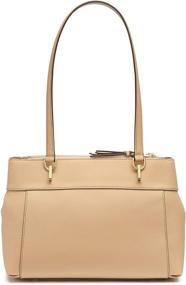 img 3 attached to Calvin Klein Saffiano Compartment Shoulder Women's Handbags & Wallets for Satchels