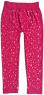 jefferies socks girls lucky leggings logo