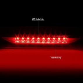 img 3 attached to DNA Motoring Светодиодный стоп-сигнал 🚦 для Dodge Caliber & Jeep Compass (07-16) - Красный