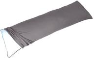 💤 soft gray stretch jersey body pillow cover - modal rayon spandex 180 gram, oversize bag style pillow cover 20x60 inches - perfect fit for 20x54 inches body or pregnancy pillows, even softer than cotton logo