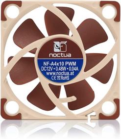 img 1 attached to 🌀 Noctua Premium Quiet Fan, NF-A4x10 PWM, 4-Pin (40x10mm, Brown)