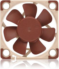 img 2 attached to 🌀 Noctua Premium Quiet Fan, NF-A4x10 PWM, 4-Pin (40x10mm, Brown)