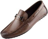 madany driving moccasin loafers classic men's shoes logo