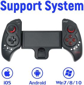 img 1 attached to 🎮 Mcbazel PG 9023S Wireless Mobile Gaming Gamepad Controller for Android PC Smart Phone (Not Compatible with iOS)