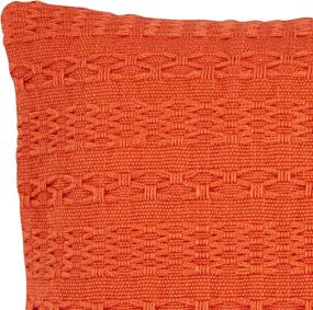 img 3 attached to 🍊 Tommy Bahama Island Essentials Orange Throw Pillow - Pack of 1