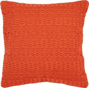 img 4 attached to 🍊 Tommy Bahama Island Essentials Orange Throw Pillow - Pack of 1