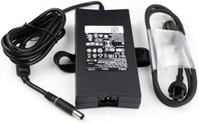 img 2 attached to 💡 Dell 130-Watt 3-Prong AC Adapter: Powerful & Reliable with 6 ft Power Cord