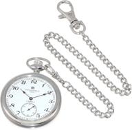⌚ timeless elegance: charles hubert paris mechanical pocket watch for men logo