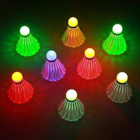 img 3 attached to 🏸 Sportneer LED Badminton Shuttlecocks: Illuminate Your Game with 360° Lighting Birdies!