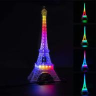 🗼 btf-lighting usb 5v romance eiffel tower night light with color changing 48 led ws2812b rgb mini lamp - perfect birthday gift for dreamy ambiance логотип