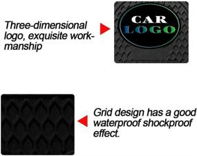 img 2 attached to Подстаканник YimSting, вставка, подставка, аксессуары для салона автомобиля, совместимые с брелком Mazda и силиконовым противоскользящим автомобильным ковриком, комбинированный набор 3 шт.