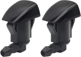 img 4 attached to 🚗 Set of 2 Front Windshield Washer Wiper Spray Nozzles for Chevrolet Malibu 2008-2012, Corolla 2005-2012, Tundra 2000-2006, Pontiac G6 2005-2010, and Saturn Aura 2007-2009