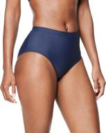 👙 women's high waist bikini bottom by speedo logo