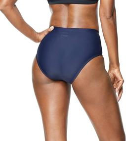 img 1 attached to 👙 Women's High Waist Bikini Bottom by Speedo