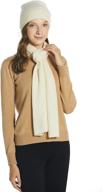 cashmere winter scarf in assorted colors – eurkea women's scarves & wraps logo