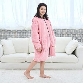 img 3 attached to 👕 SLEPZON Comfortable Oversized Sweatshirt for Teens and Kids | Home Store