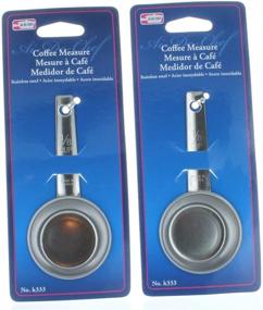 img 4 attached to Symak K0333 ADC Coffee Scoop: 1/8 Measuring Cup in Stainless Steel - Item K333, White