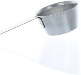 img 1 attached to Symak K0333 ADC Coffee Scoop: 1/8 Measuring Cup in Stainless Steel - Item K333, White