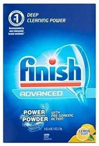 img 1 attached to Finish Powder Dishwasher Detergent Lemon