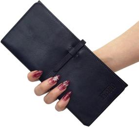 img 1 attached to 👜 Stylish Women's Genuine Leather Wallets: Slim Organizer Handbags & Wallets for Fashionable Organization