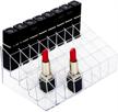 lipstick acrylic organizer cosmetic arrangement logo