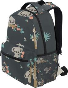 img 2 attached to 🏴 Discover Adventure: Pirate Treasure School Backpack Rucksack Backpacks