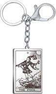 cilili vintage stainless keychain keyring logo