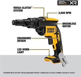 img 3 attached to 🔧 Dewalt DCF622B Adjustable Screwgun with Versa ClutchTM