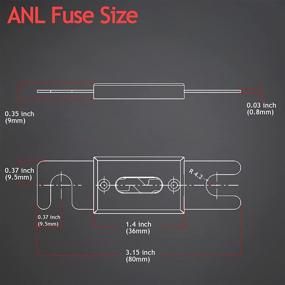 img 1 attached to Hamolar ANL Fuse Holder 300A