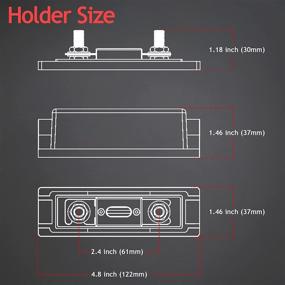 img 2 attached to Hamolar ANL Fuse Holder 300A