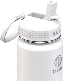 img 3 attached to 🥤 Takeya Actives 24oz Arctic Insulated Stainless Steel Water Bottle with Straw Lid