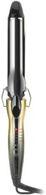 img 3 attached to 💇 Titanium Hair Curler Wand Styler - MIRACOMB with 5 Temperature Settings, 1.25+ Inch Large Barrel, Cool Touch Tip & Auto Shut Off - Create Stunning Big Curls & Waves (Gold)