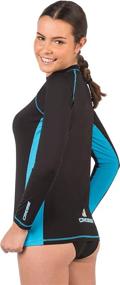 img 3 attached to Cressi Guard Sleeve Black Aquamarine Sports & Fitness and Water Sports